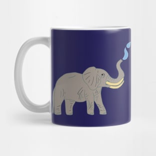 Elephant Water Splash Mug